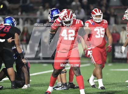 Thumbnail 1 in Los Alamitos @ Mater Dei (CIF-SS D1 Semi-Final) photogallery.