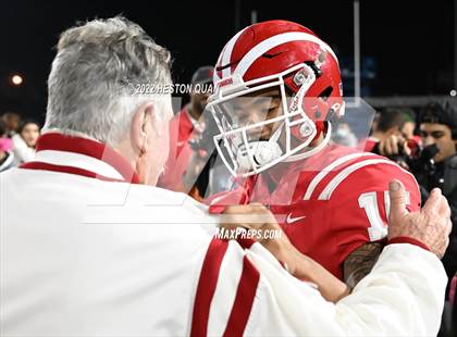 Thumbnail 1 in Los Alamitos @ Mater Dei (CIF-SS D1 Semi-Final) photogallery.