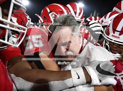Thumbnail 1 in Los Alamitos @ Mater Dei (CIF-SS D1 Semi-Final) photogallery.