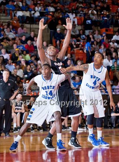 Thumbnail 1 in North Crowley vs. Marcus (5A Region 1 Semifinal) photogallery.