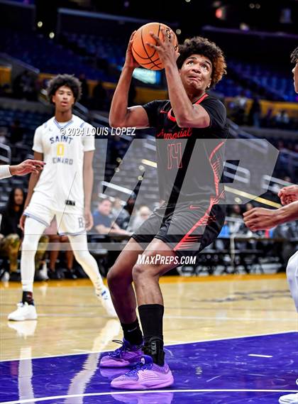 Thumbnail 1 in San Joaquin Memorial vs. St. Bernard (Coastal Catholic Classic) photogallery.