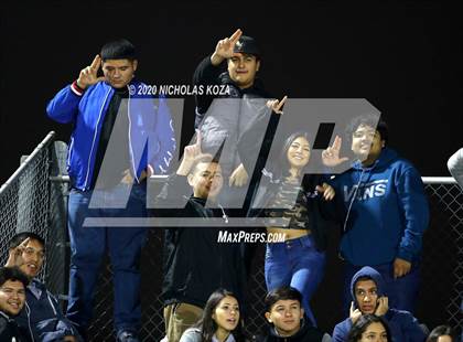 Thumbnail 3 in Lynwood vs. Firebaugh (LUSD Annual Soccer Derby) photogallery.