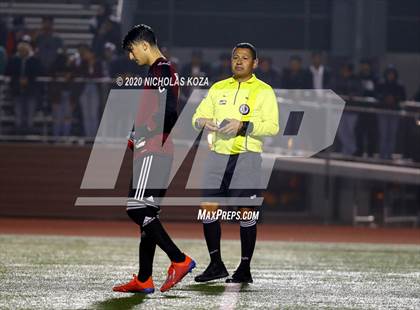 Thumbnail 1 in Lynwood vs. Firebaugh (LUSD Annual Soccer Derby) photogallery.