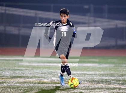 Thumbnail 3 in Lynwood vs. Firebaugh (LUSD Annual Soccer Derby) photogallery.