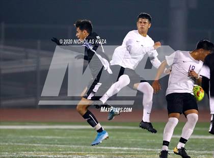 Thumbnail 2 in Lynwood vs. Firebaugh (LUSD Annual Soccer Derby) photogallery.