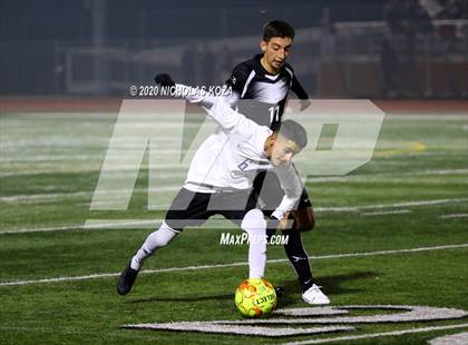 Thumbnail 3 in Lynwood vs. Firebaugh (LUSD Annual Soccer Derby) photogallery.