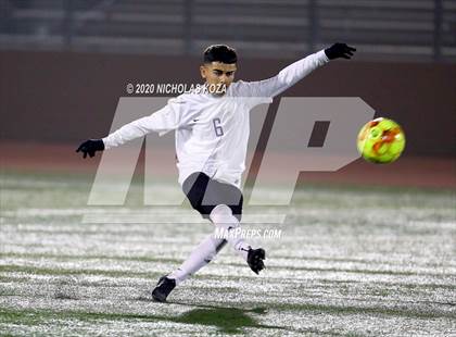 Thumbnail 1 in Lynwood vs. Firebaugh (LUSD Annual Soccer Derby) photogallery.