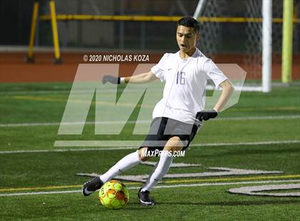 Thumbnail 3 in Lynwood vs. Firebaugh (LUSD Annual Soccer Derby) photogallery.