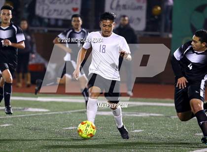 Thumbnail 1 in Lynwood vs. Firebaugh (LUSD Annual Soccer Derby) photogallery.