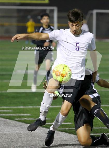 Thumbnail 2 in Lynwood vs. Firebaugh (LUSD Annual Soccer Derby) photogallery.