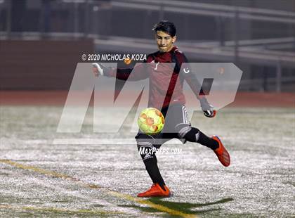 Thumbnail 2 in Lynwood vs. Firebaugh (LUSD Annual Soccer Derby) photogallery.