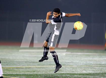 Thumbnail 3 in Lynwood vs. Firebaugh (LUSD Annual Soccer Derby) photogallery.