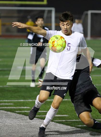 Thumbnail 1 in Lynwood vs. Firebaugh (LUSD Annual Soccer Derby) photogallery.