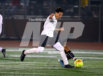 Thumbnail 2 in Lynwood vs. Firebaugh (LUSD Annual Soccer Derby) photogallery.