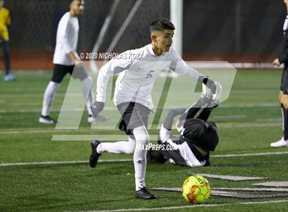 Thumbnail 2 in Lynwood vs. Firebaugh (LUSD Annual Soccer Derby) photogallery.
