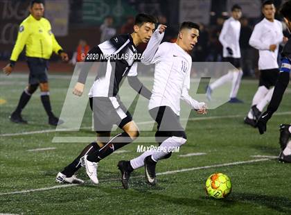 Thumbnail 2 in Lynwood vs. Firebaugh (LUSD Annual Soccer Derby) photogallery.