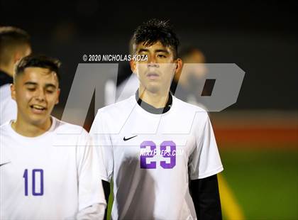 Thumbnail 1 in Lynwood vs. Firebaugh (LUSD Annual Soccer Derby) photogallery.