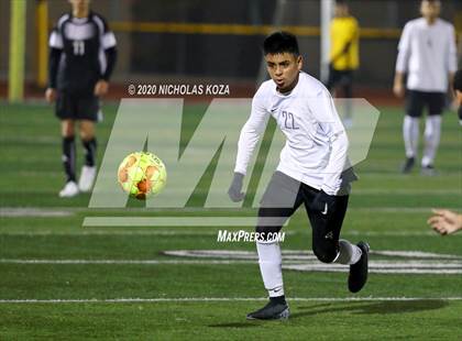 Thumbnail 2 in Lynwood vs. Firebaugh (LUSD Annual Soccer Derby) photogallery.