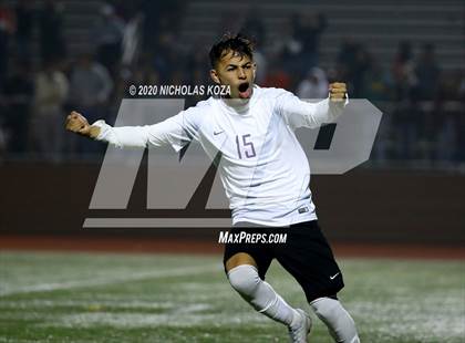Thumbnail 1 in Lynwood vs. Firebaugh (LUSD Annual Soccer Derby) photogallery.