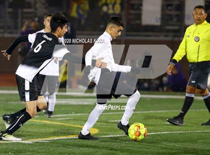 Thumbnail 2 in Lynwood vs. Firebaugh (LUSD Annual Soccer Derby) photogallery.