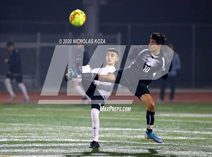 Thumbnail 3 in Lynwood vs. Firebaugh (LUSD Annual Soccer Derby) photogallery.
