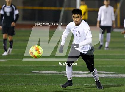 Thumbnail 1 in Lynwood vs. Firebaugh (LUSD Annual Soccer Derby) photogallery.