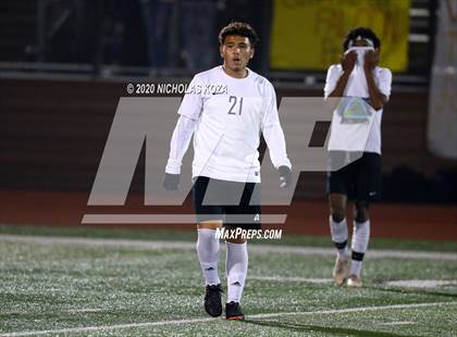 Thumbnail 2 in Lynwood vs. Firebaugh (LUSD Annual Soccer Derby) photogallery.
