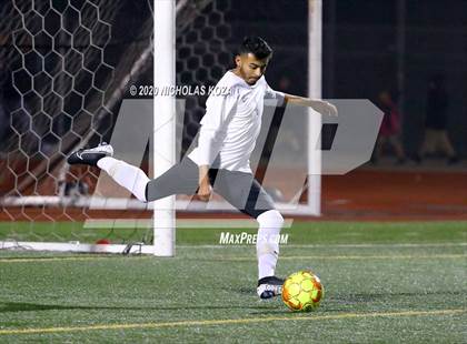 Thumbnail 2 in Lynwood vs. Firebaugh (LUSD Annual Soccer Derby) photogallery.