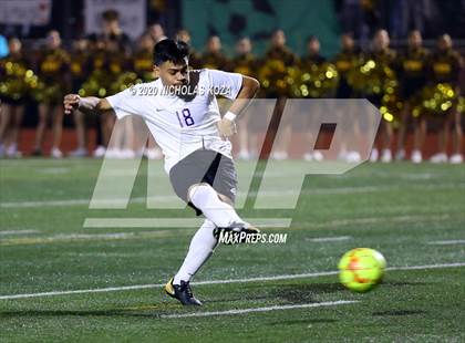 Thumbnail 1 in Lynwood vs. Firebaugh (LUSD Annual Soccer Derby) photogallery.