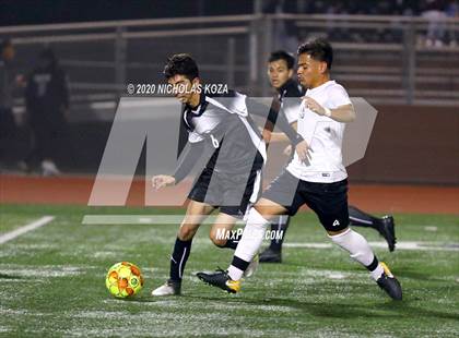 Thumbnail 1 in Lynwood vs. Firebaugh (LUSD Annual Soccer Derby) photogallery.
