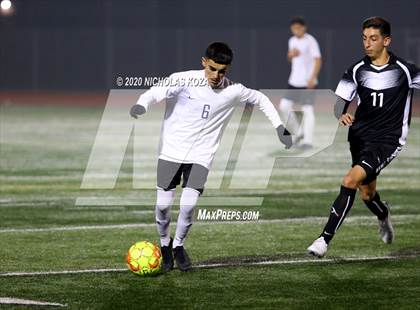 Thumbnail 1 in Lynwood vs. Firebaugh (LUSD Annual Soccer Derby) photogallery.