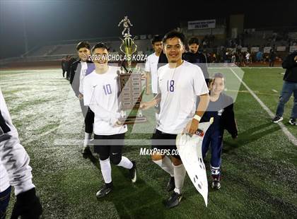 Thumbnail 3 in Lynwood vs. Firebaugh (LUSD Annual Soccer Derby) photogallery.