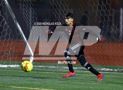 Thumbnail 1 in Lynwood vs. Firebaugh (LUSD Annual Soccer Derby) photogallery.
