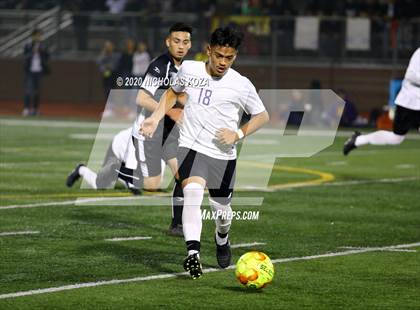 Thumbnail 3 in Lynwood vs. Firebaugh (LUSD Annual Soccer Derby) photogallery.