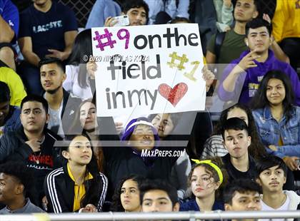 Thumbnail 3 in Lynwood vs. Firebaugh (LUSD Annual Soccer Derby) photogallery.