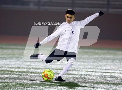 Thumbnail 2 in Lynwood vs. Firebaugh (LUSD Annual Soccer Derby) photogallery.