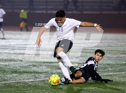 Thumbnail 1 in Lynwood vs. Firebaugh (LUSD Annual Soccer Derby) photogallery.