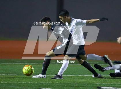 Thumbnail 1 in Lynwood vs. Firebaugh (LUSD Annual Soccer Derby) photogallery.