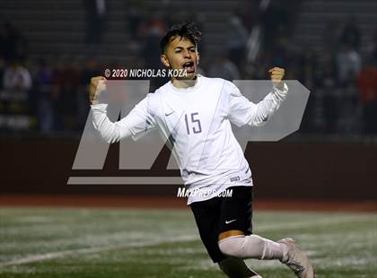 Thumbnail 2 in Lynwood vs. Firebaugh (LUSD Annual Soccer Derby) photogallery.