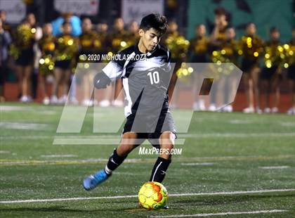 Thumbnail 1 in Lynwood vs. Firebaugh (LUSD Annual Soccer Derby) photogallery.