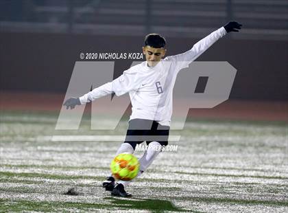 Thumbnail 3 in Lynwood vs. Firebaugh (LUSD Annual Soccer Derby) photogallery.