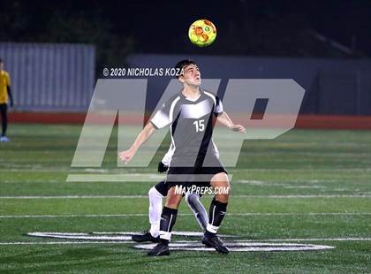 Thumbnail 3 in Lynwood vs. Firebaugh (LUSD Annual Soccer Derby) photogallery.