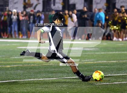 Thumbnail 3 in Lynwood vs. Firebaugh (LUSD Annual Soccer Derby) photogallery.