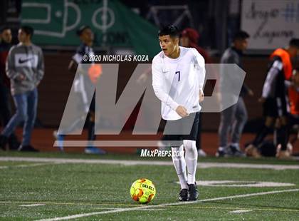 Thumbnail 3 in Lynwood vs. Firebaugh (LUSD Annual Soccer Derby) photogallery.
