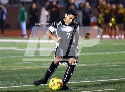 Thumbnail 2 in Lynwood vs. Firebaugh (LUSD Annual Soccer Derby) photogallery.