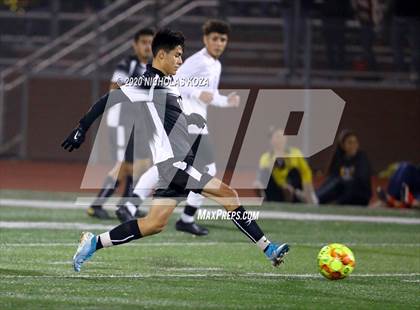 Thumbnail 3 in Lynwood vs. Firebaugh (LUSD Annual Soccer Derby) photogallery.