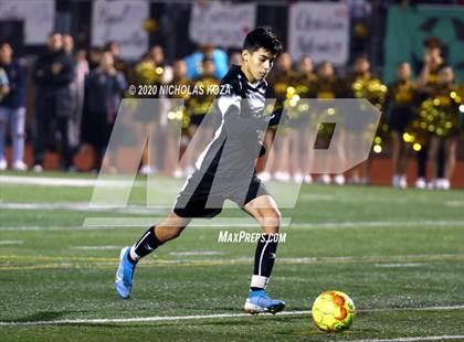 Thumbnail 3 in Lynwood vs. Firebaugh (LUSD Annual Soccer Derby) photogallery.