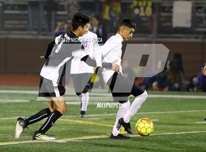Thumbnail 1 in Lynwood vs. Firebaugh (LUSD Annual Soccer Derby) photogallery.