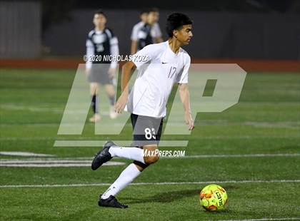 Thumbnail 3 in Lynwood vs. Firebaugh (LUSD Annual Soccer Derby) photogallery.