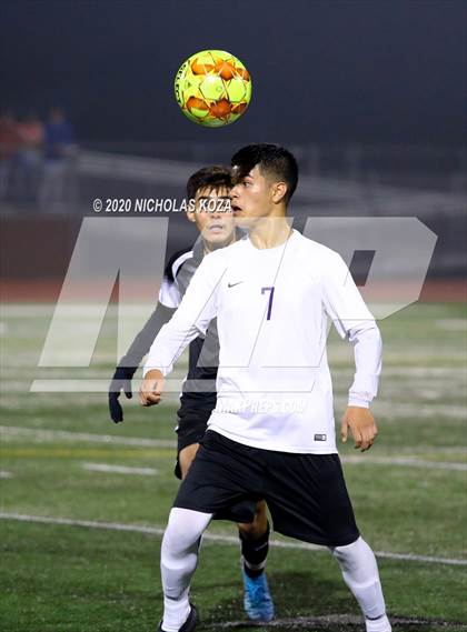 Thumbnail 2 in Lynwood vs. Firebaugh (LUSD Annual Soccer Derby) photogallery.